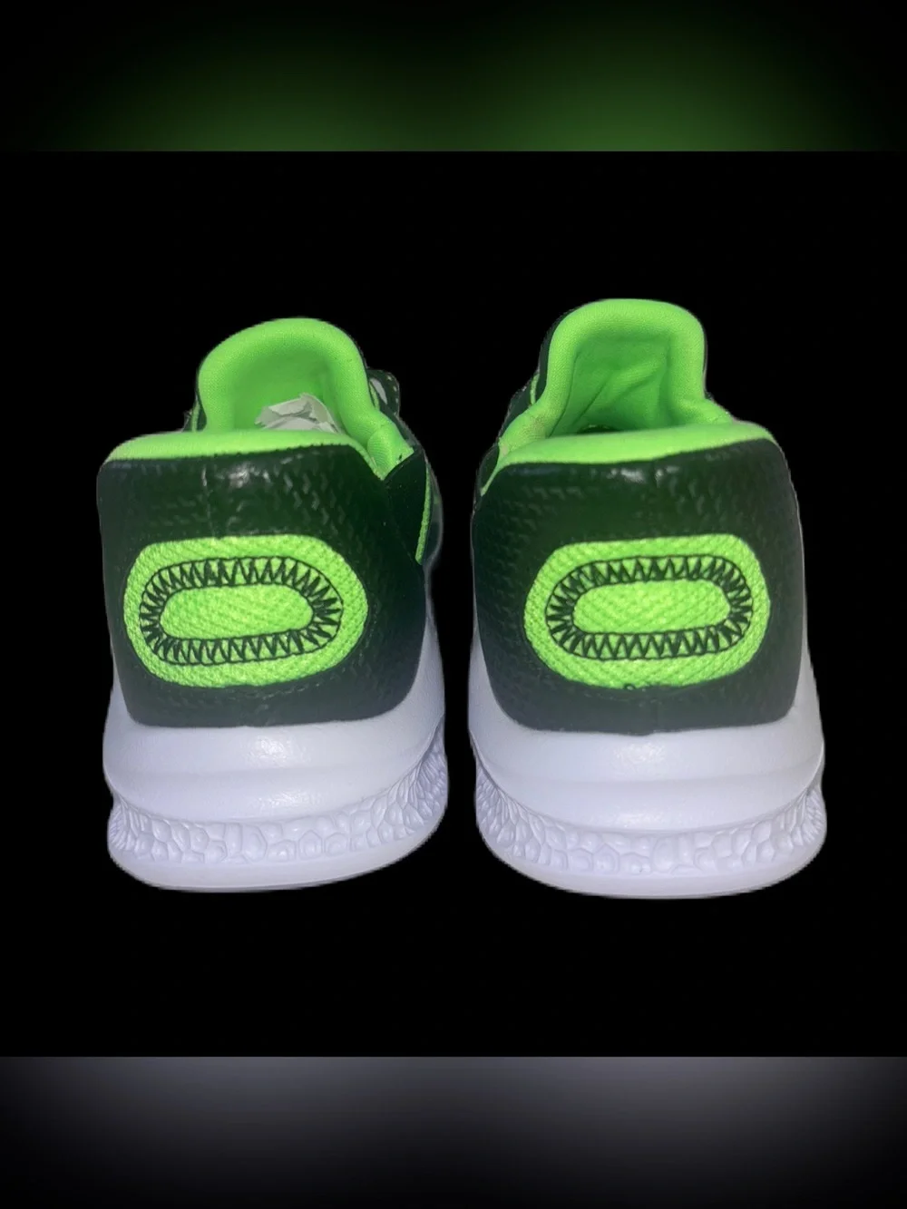 Sport Lights by Skechers Kids Step-ins Sneakers Bright Green & Black Size 11